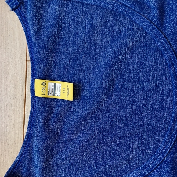 Lole ocean-blue jogging t-shirt - Picture 2 of 6